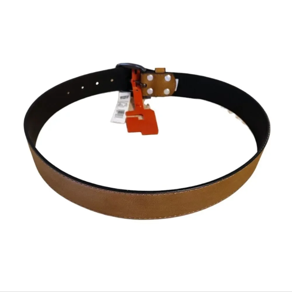 Levi's Tan Synthetic Leather Belt NWT Mens Small SZ 30- 32